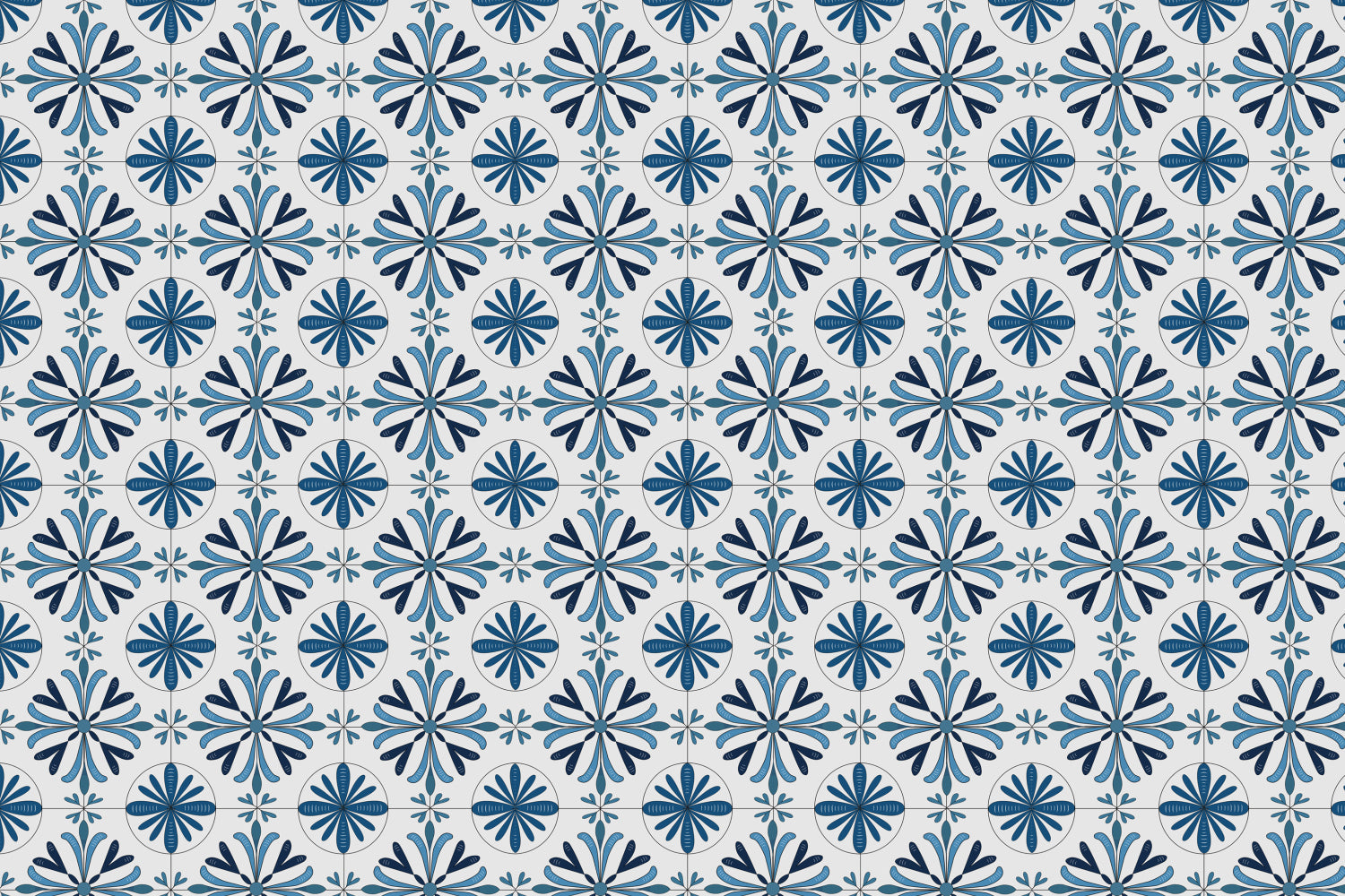 Toilettenrückwand Patchwork