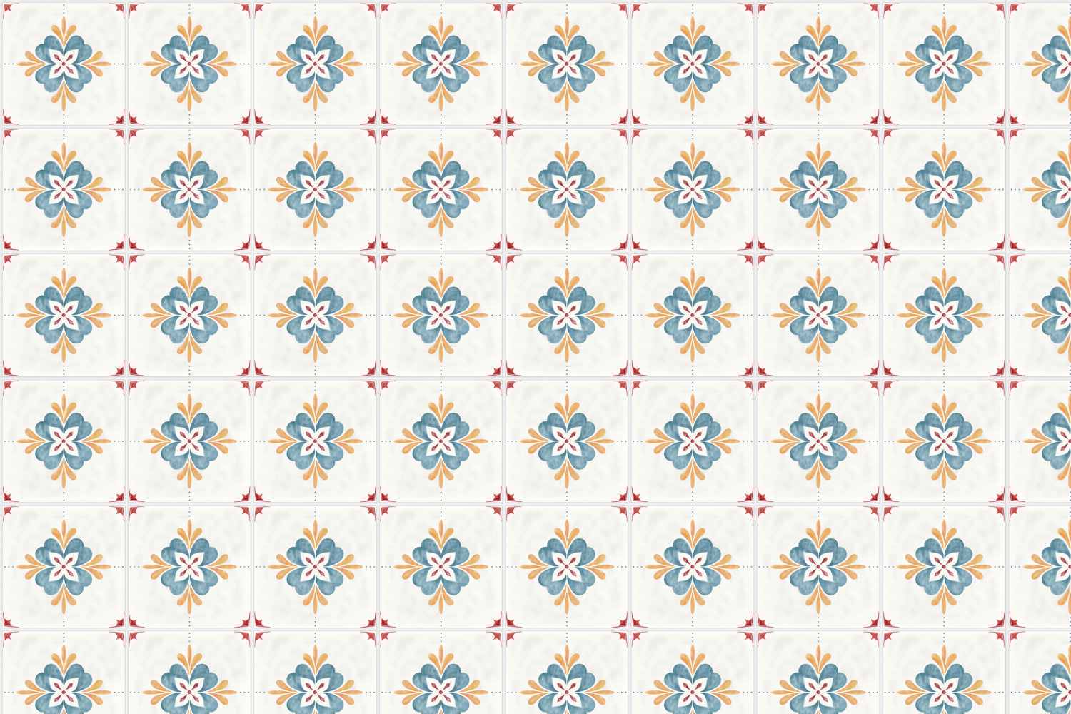 Toilettenrückwand Patchwork