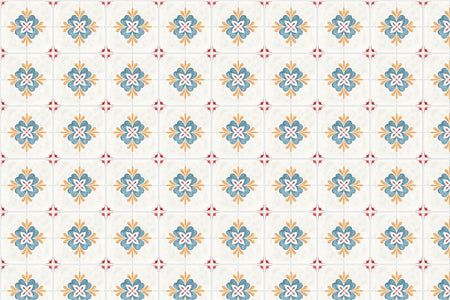 Toilettenrückwand Patchwork
