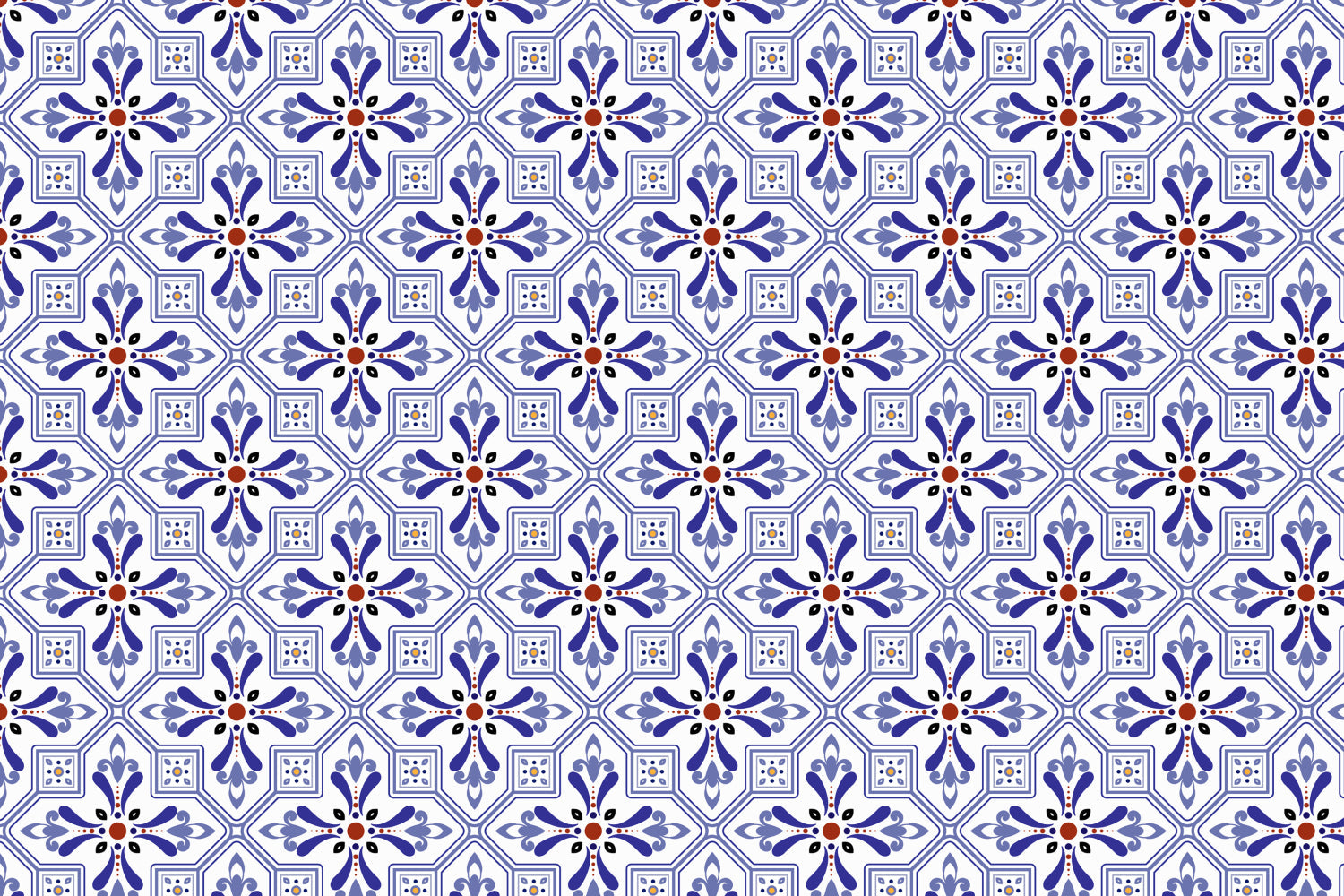 Toilettenrückwand Patchwork