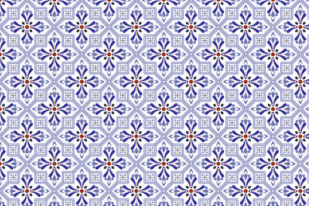Toilettenrückwand Patchwork