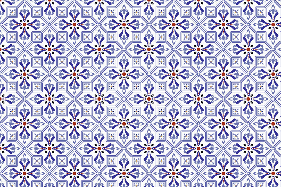 Toilettenrückwand Patchwork