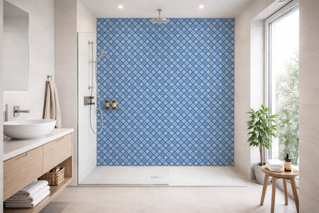 Toilettenrückwand Patchwork