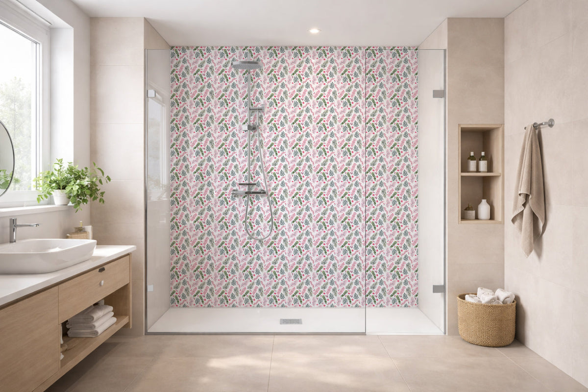 Toilettenrückwand Patchwork