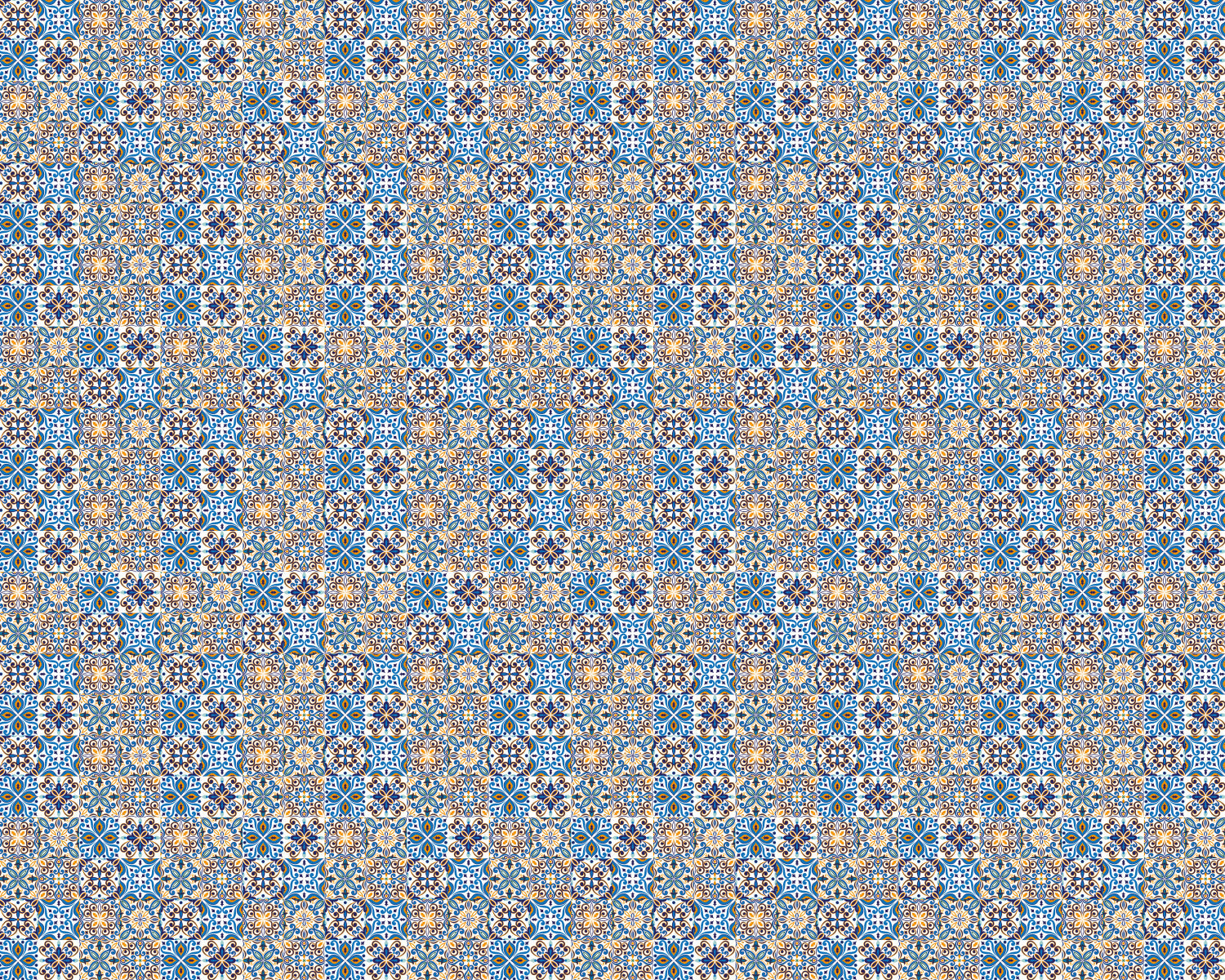 Toilettenrückwand Patchwork