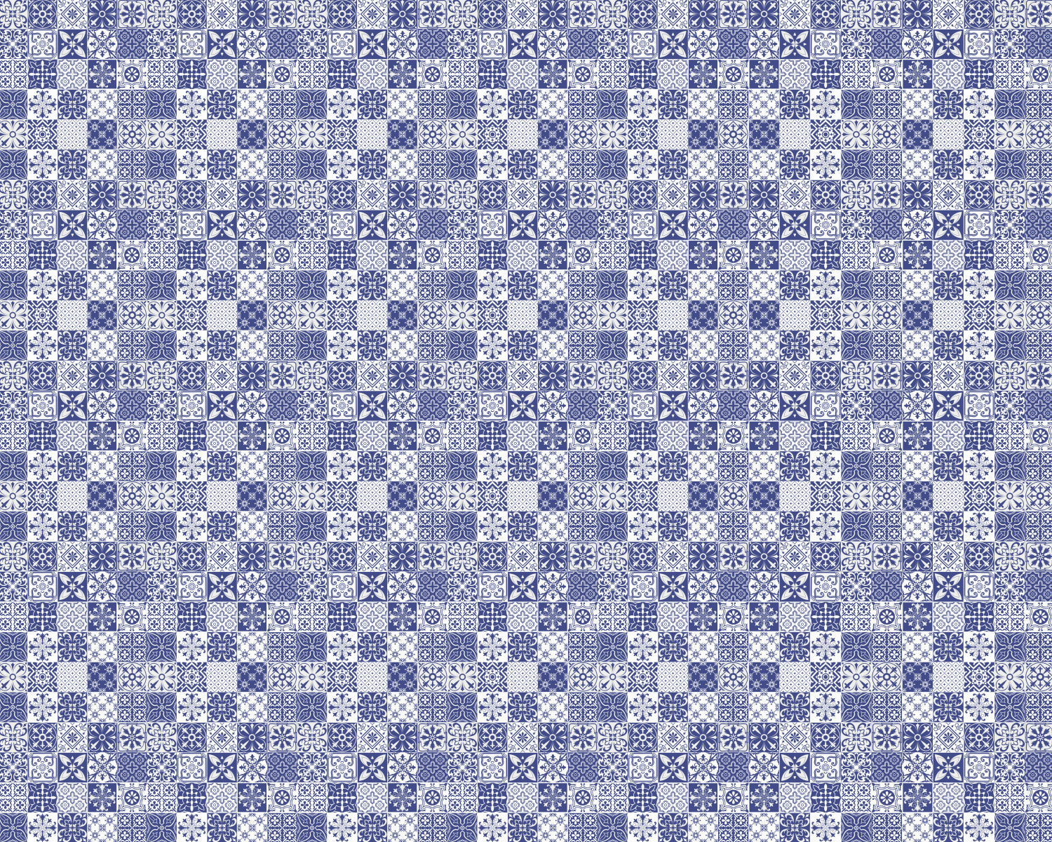 Toilettenrückwand Patchwork