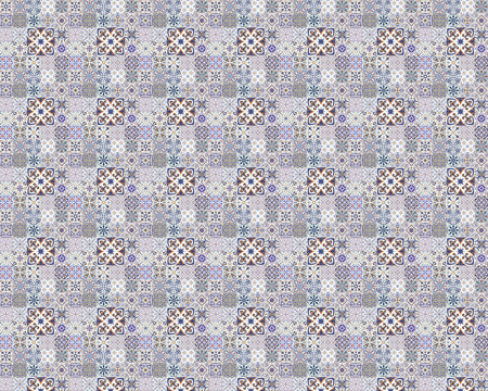Toilettenrückwand Patchwork