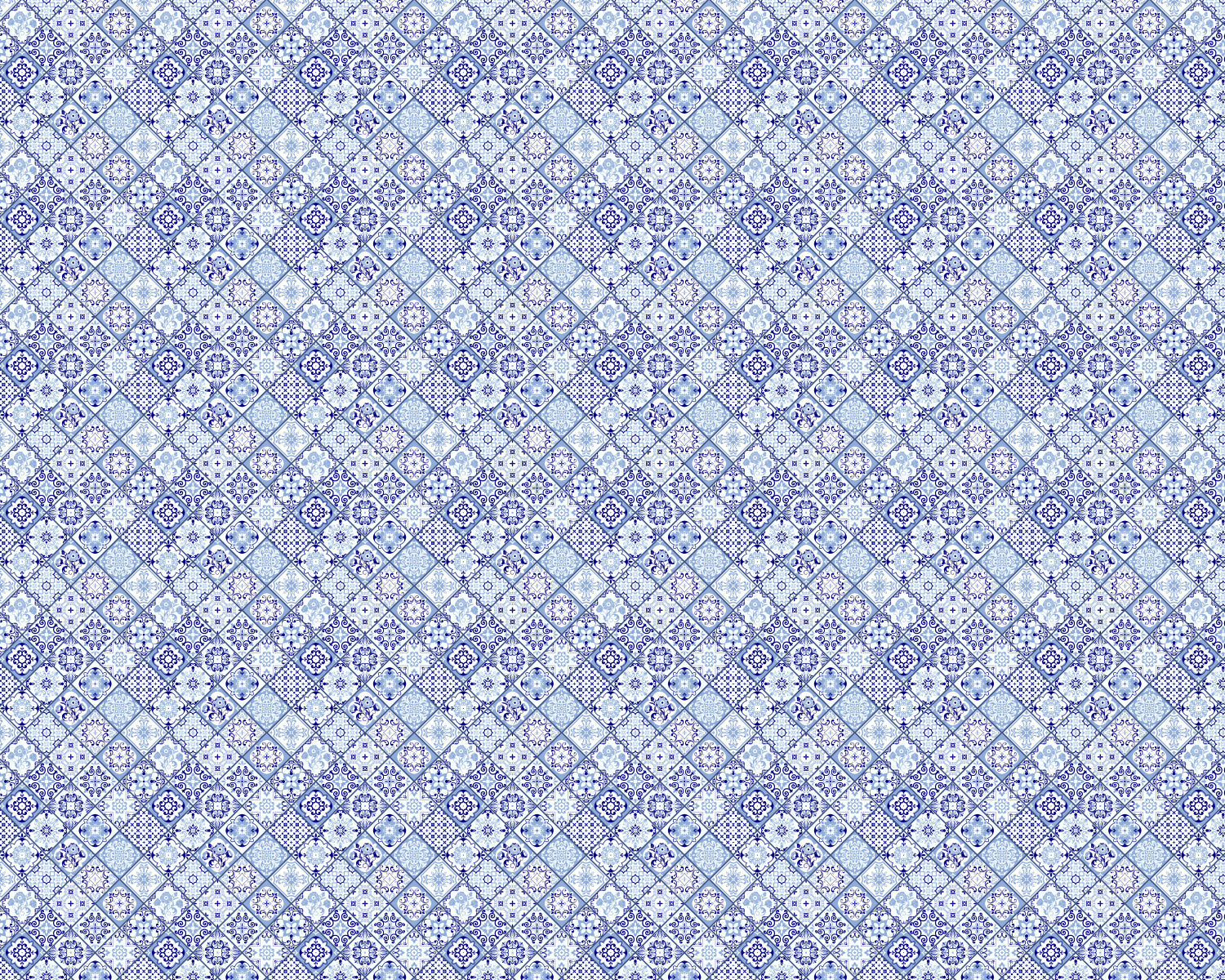 Toilettenrückwand Patchwork