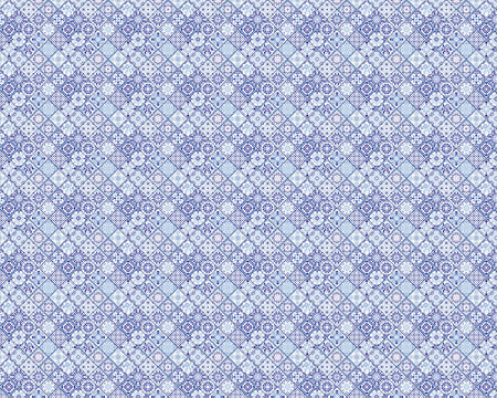 Toilettenrückwand Patchwork