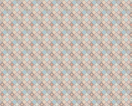 Toilettenrückwand Patchwork