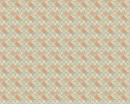 Toilettenrückwand Patchwork