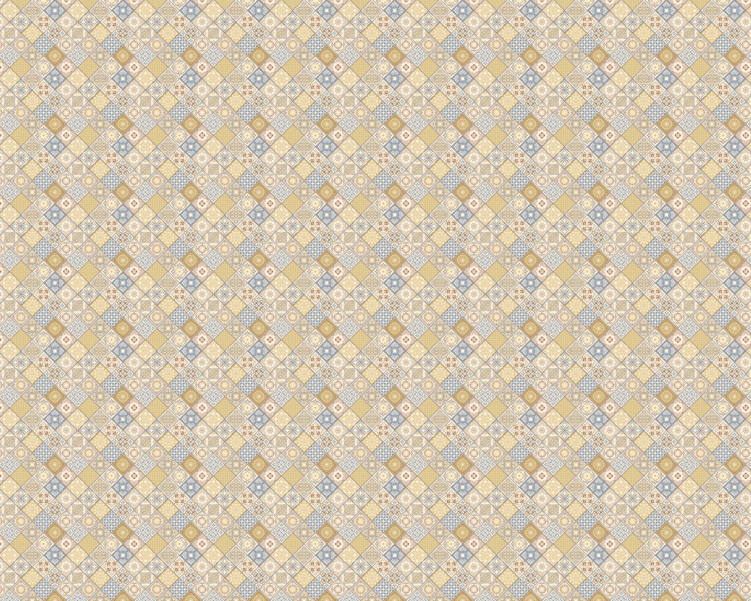 Toilettenrückwand Patchwork
