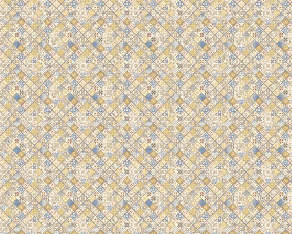 Toilettenrückwand Patchwork
