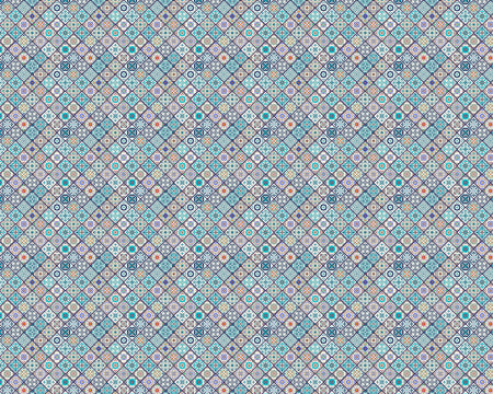 Toilettenrückwand Patchwork