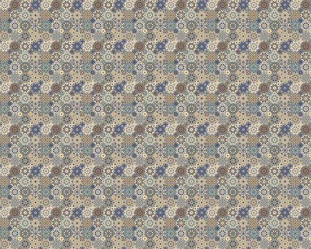 Toilettenrückwand Patchwork