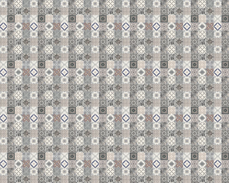 Toilettenrückwand Patchwork