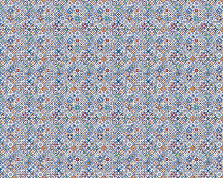 Toilettenrückwand Patchwork