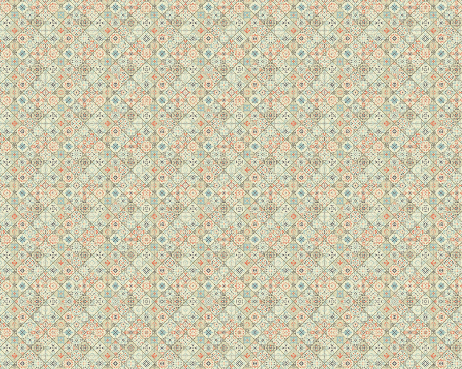 Toilettenrückwand Patchwork