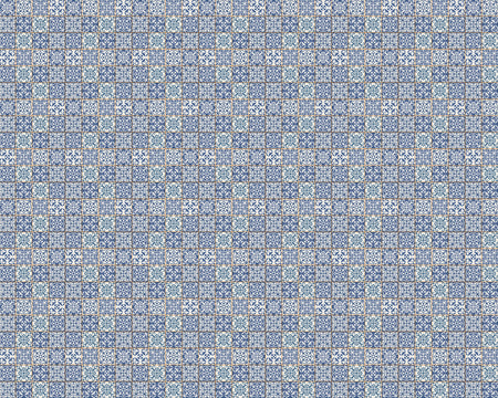 Toilettenrückwand Patchwork