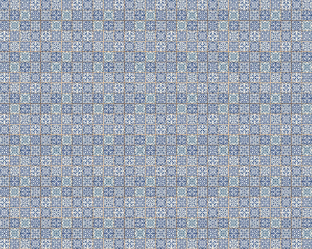 Toilettenrückwand Patchwork