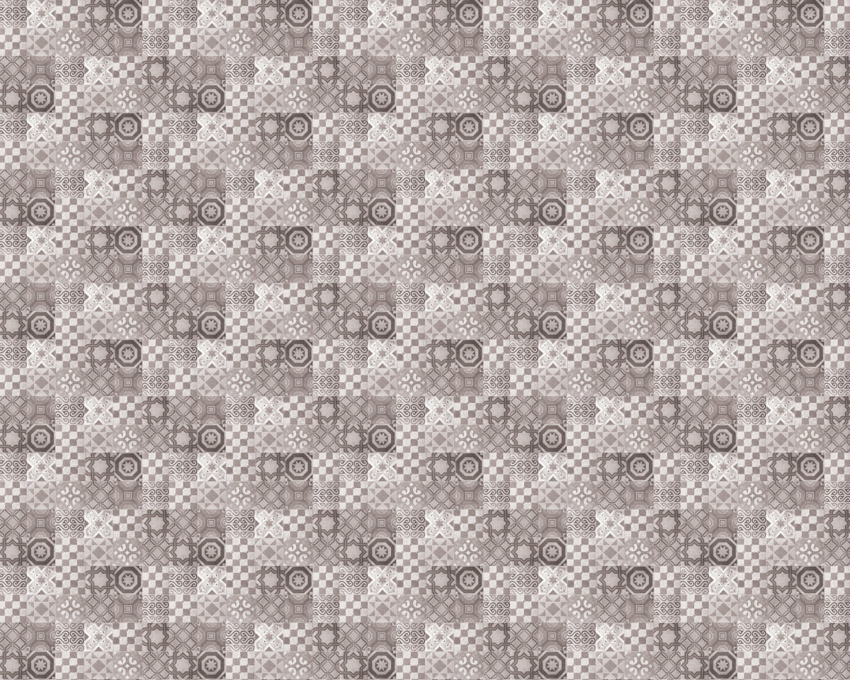Toilettenrückwand Patchwork