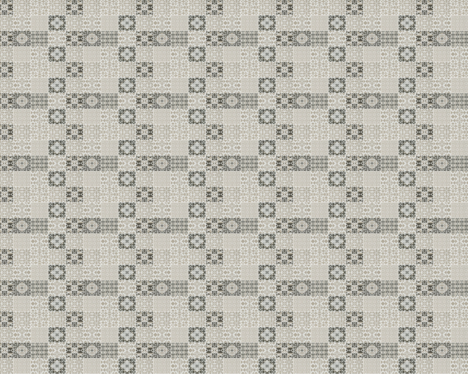 Toilettenrückwand Patchwork