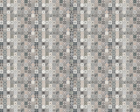 Toilettenrückwand Patchwork