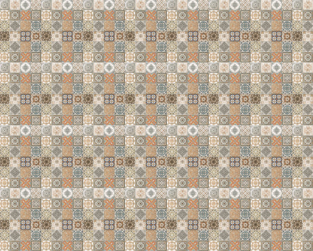 Toilettenrückwand Patchwork