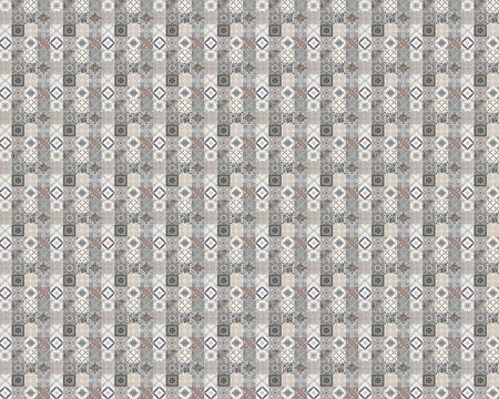 Toilettenrückwand Patchwork