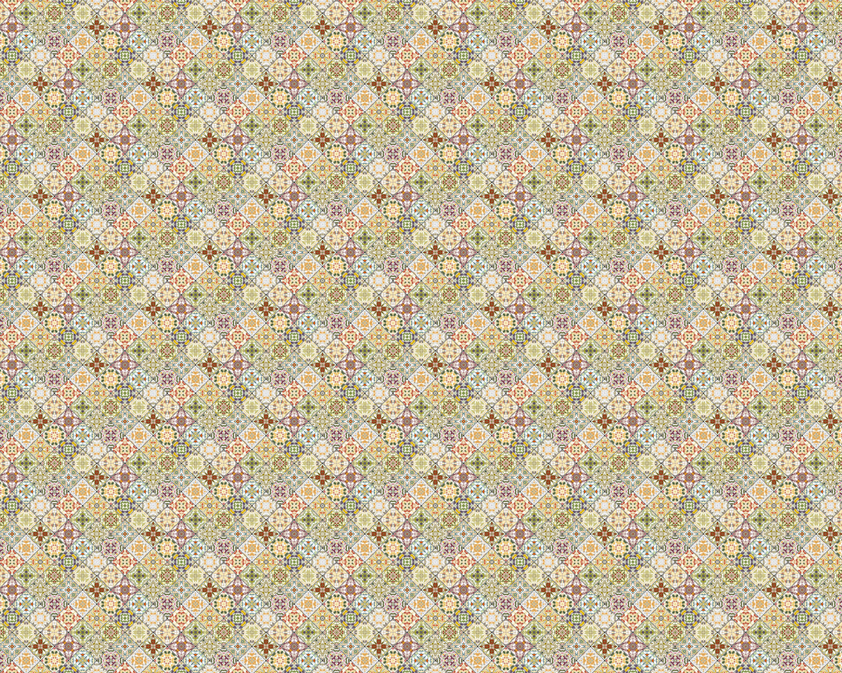 Toilettenrückwand Patchwork