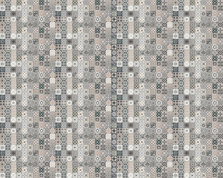 Toilettenrückwand Patchwork