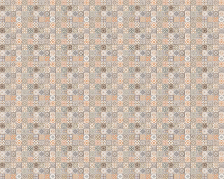Toilettenrückwand Patchwork