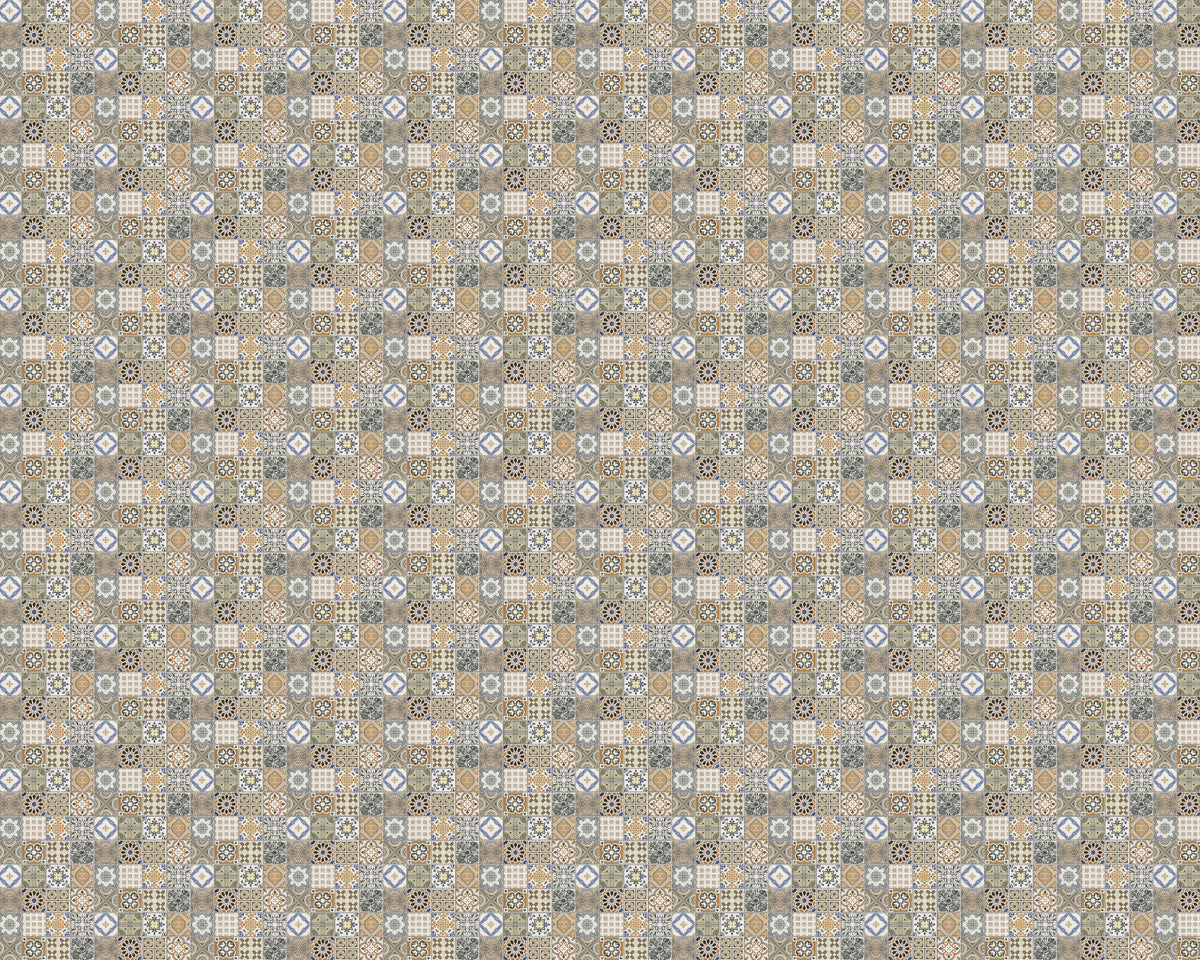Toilettenrückwand Patchwork