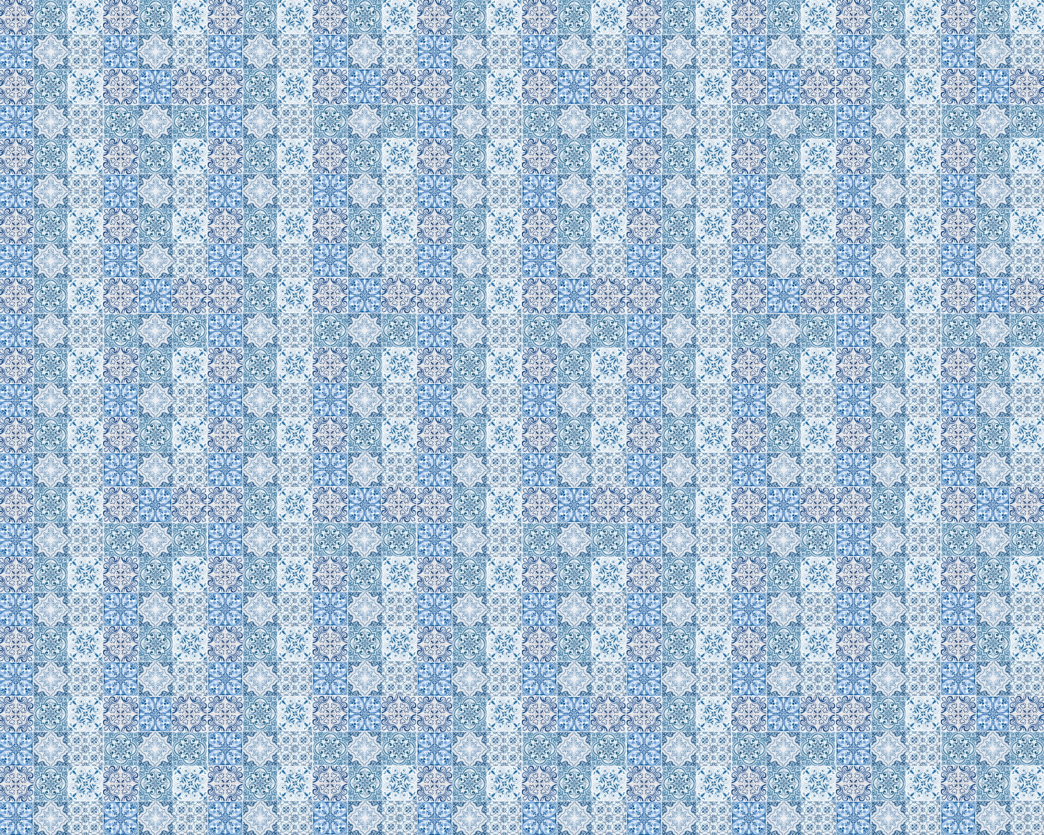 Toilettenrückwand Patchwork