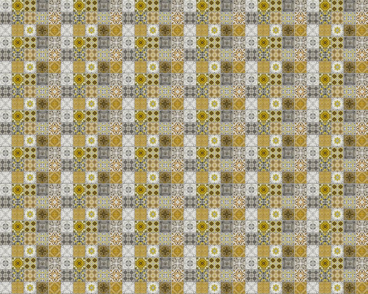 Toilettenrückwand Patchwork