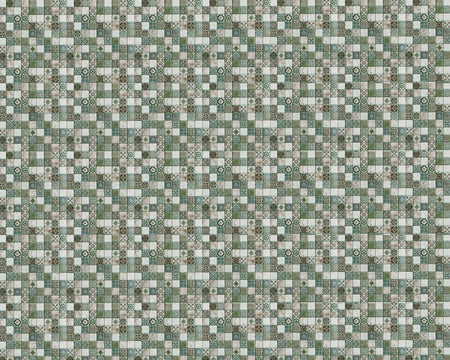 Toilettenrückwand Patchwork