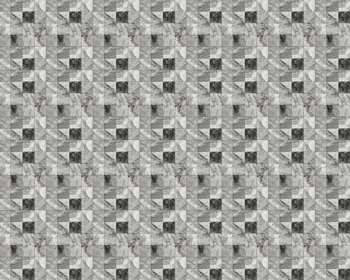 Toilettenrückwand Patchwork