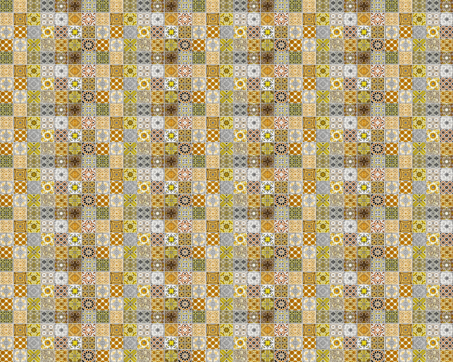 Toilettenrückwand Patchwork
