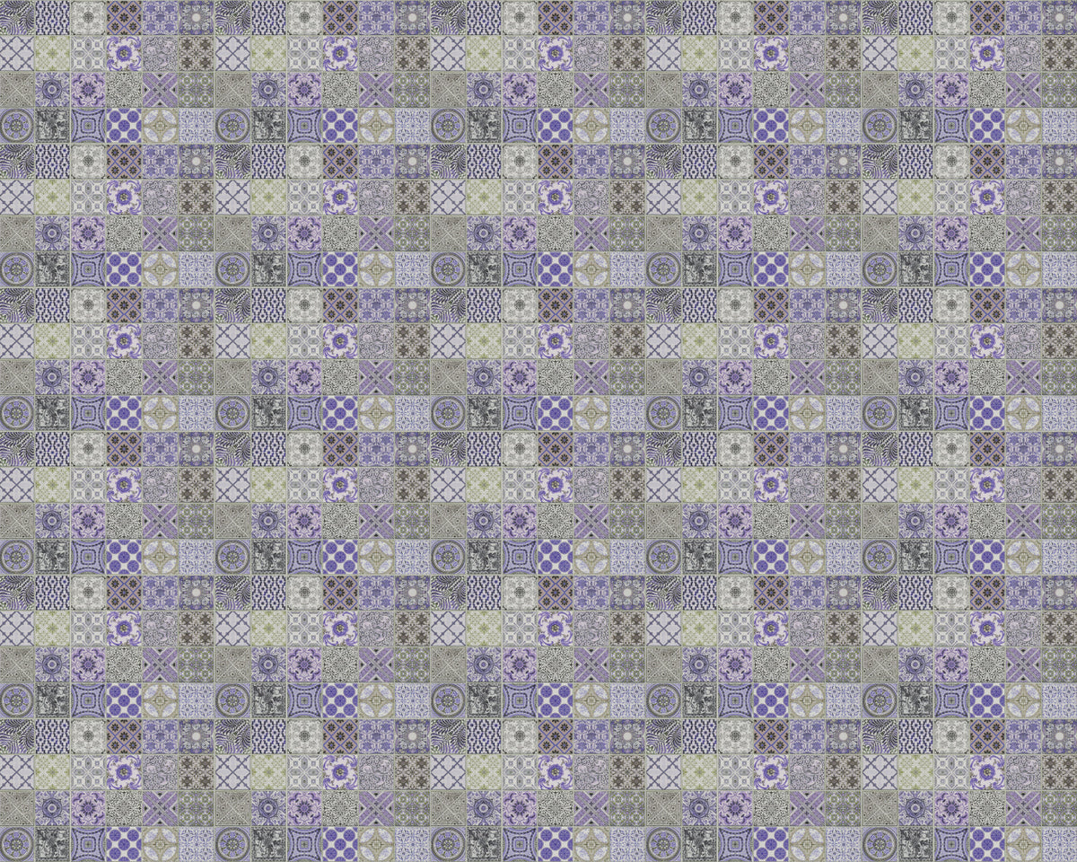 Toilettenrückwand Patchwork