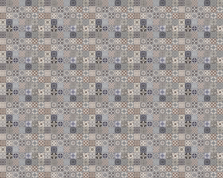 Toilettenrückwand Patchwork