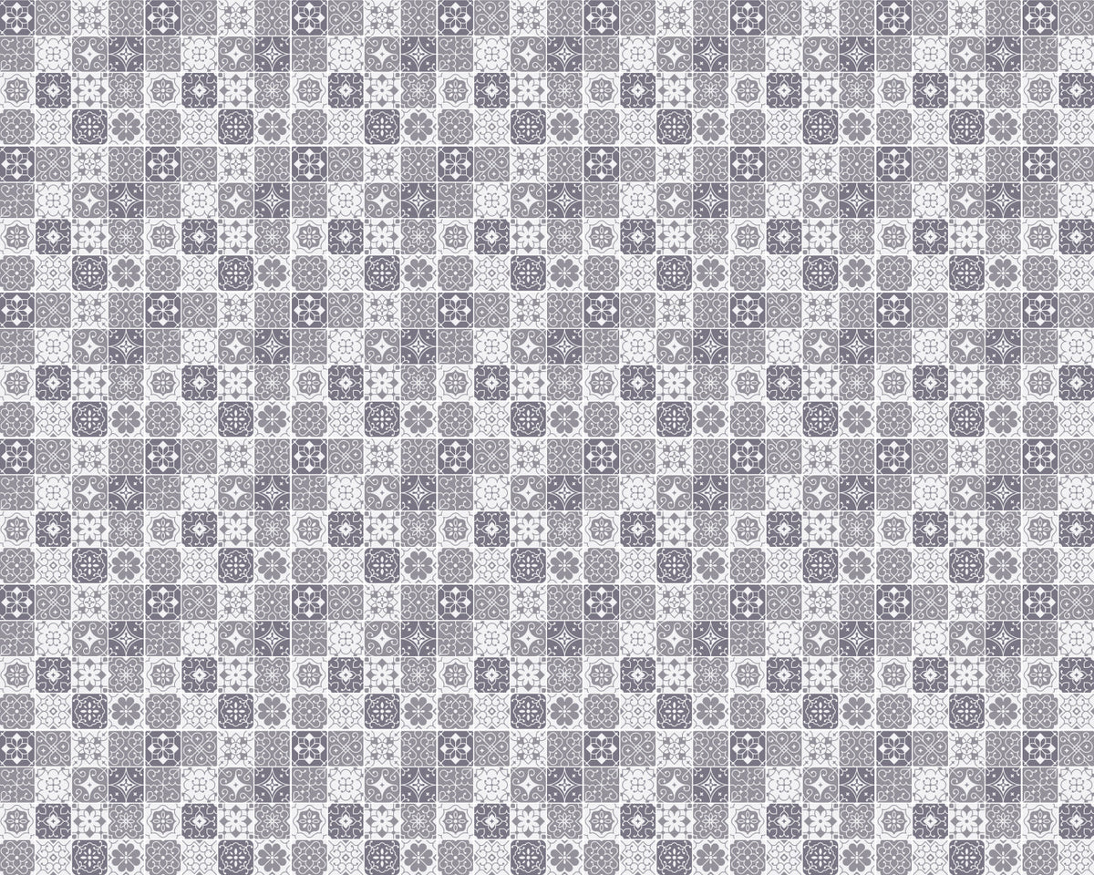Toilettenrückwand Patchwork