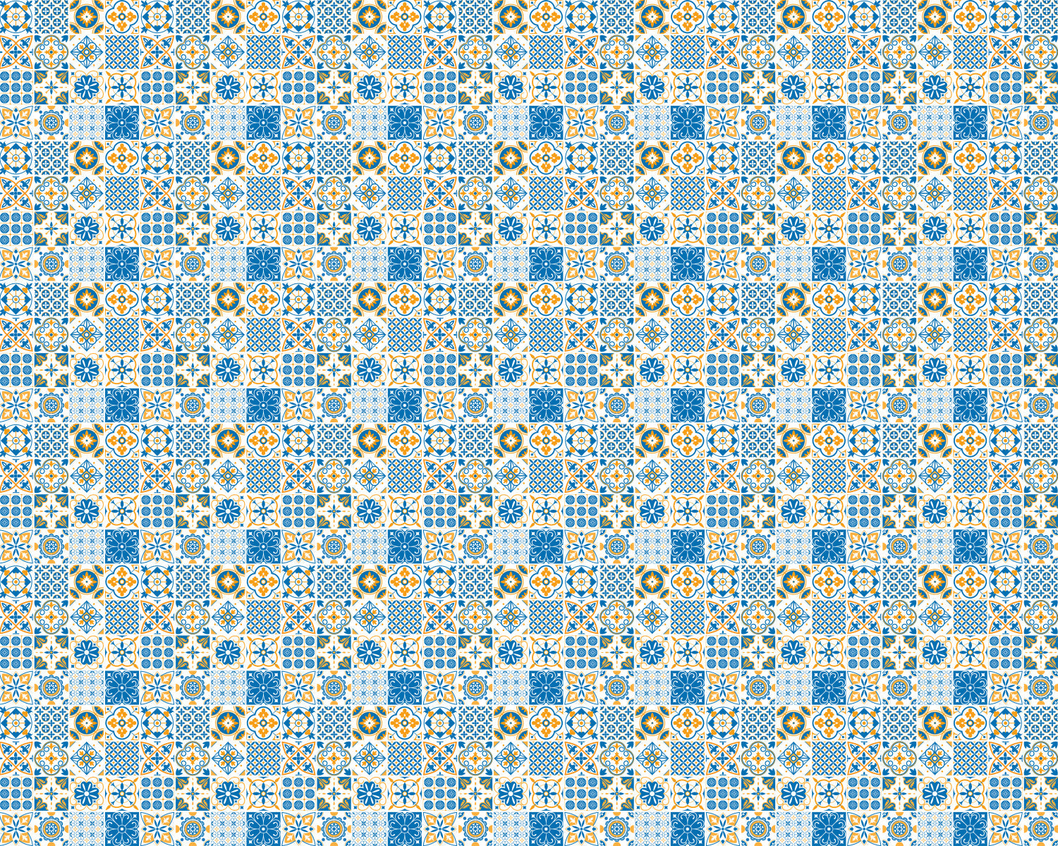 Toilettenrückwand Patchwork