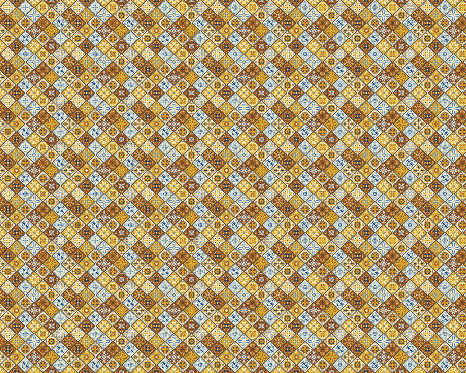 Toilettenrückwand Patchwork