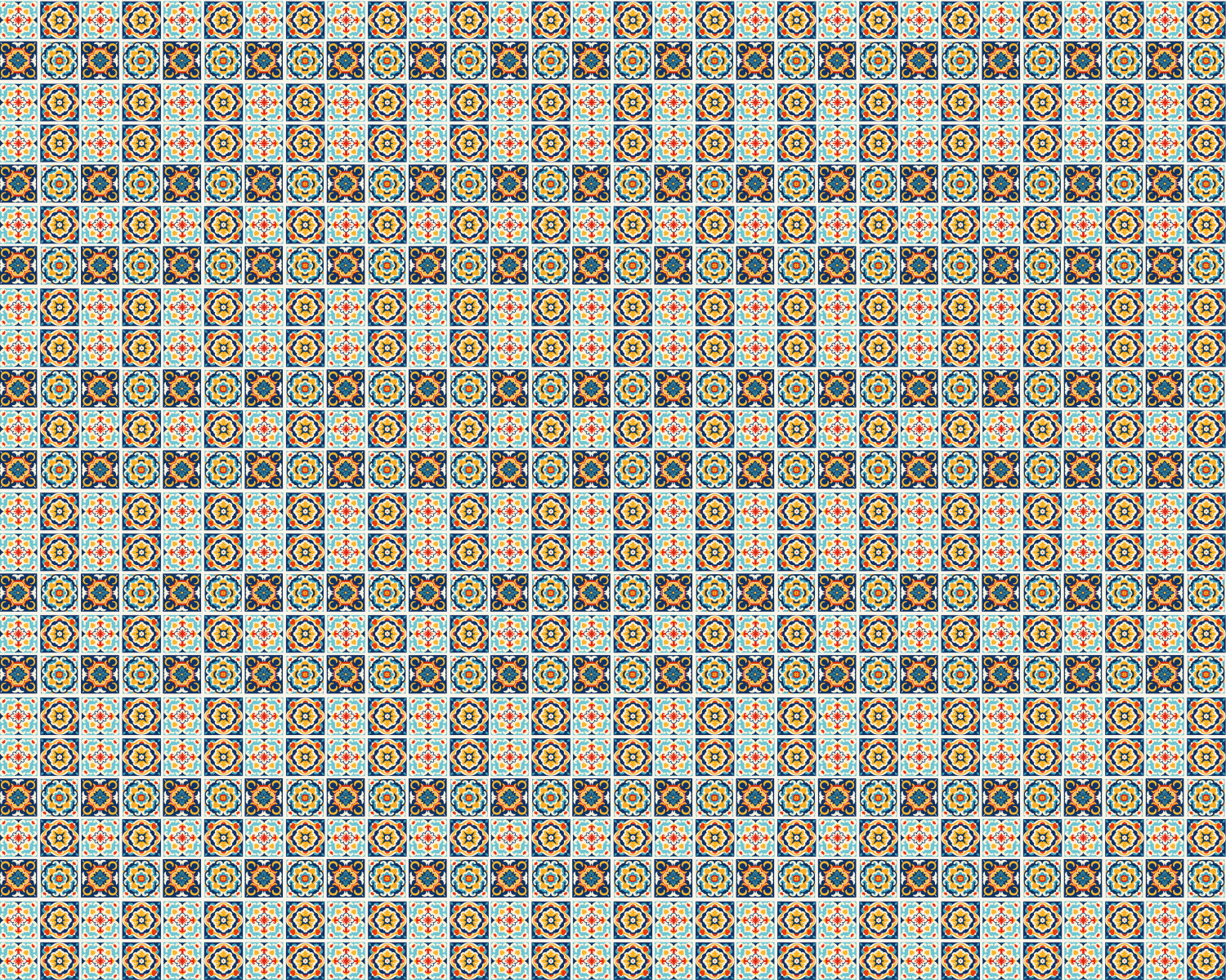 Toilettenrückwand Patchwork