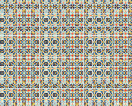 Toilettenrückwand Patchwork