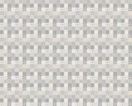 Toilettenrückwand Patchwork