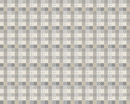 Toilettenrückwand Patchwork
