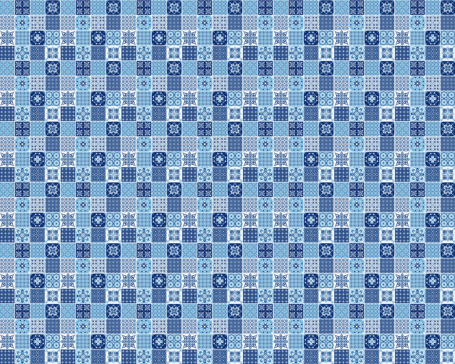 Toilettenrückwand Patchwork