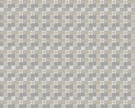 Toilettenrückwand Patchwork