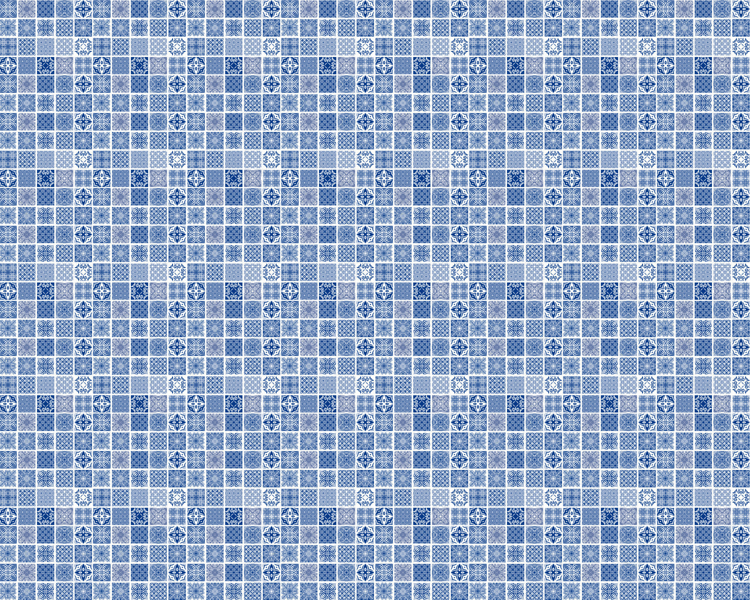 Toilettenrückwand Patchwork
